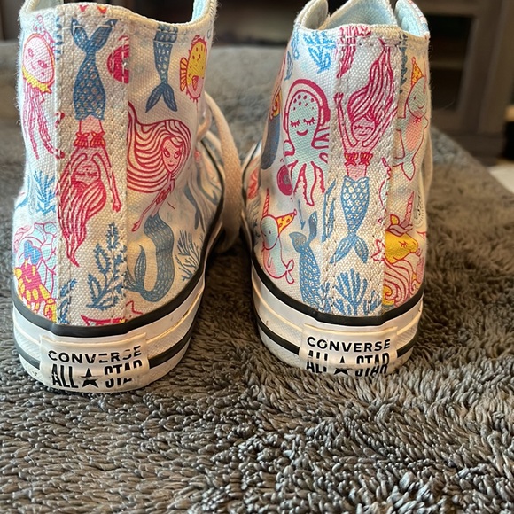 Girls Mermaid Converse - Picture 5 of 5